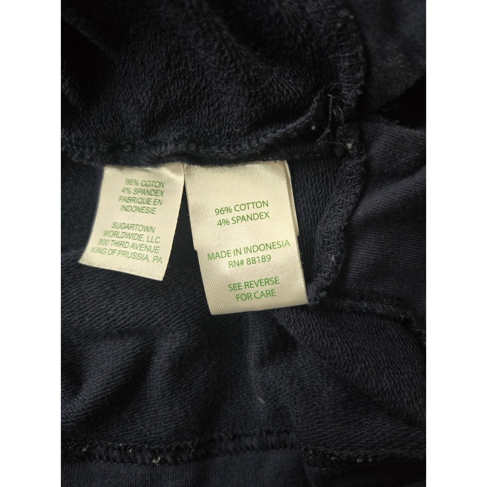 Lilly Pulitzer Skipper Pullover Sweater Small Navy Blue Half Zip Preppy Nautical - Picture 9 of 11